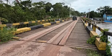 Nova ponte de concreto vai transformar mobilidade em Santana e garantir tráfego mais seguro no Anauerapucu