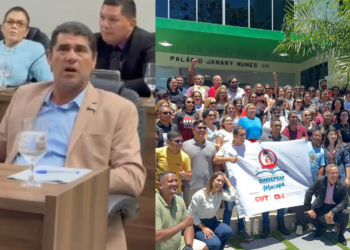 “Cale a boca”: vereador se envolve em confusão com professor durante sessão histórica que aprovou reajuste de 15%