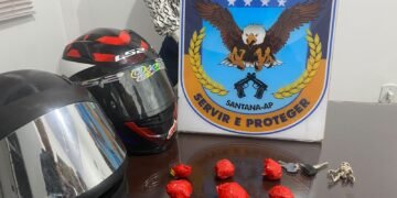 Motociclista foge de abordagem e é detido com porções de droga durante patrulhamento em Santana
