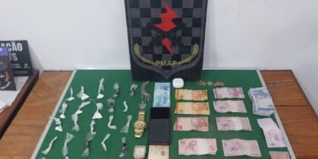 Força Tática prende dois homens suspeitos de tráfico de drogas em Macapá